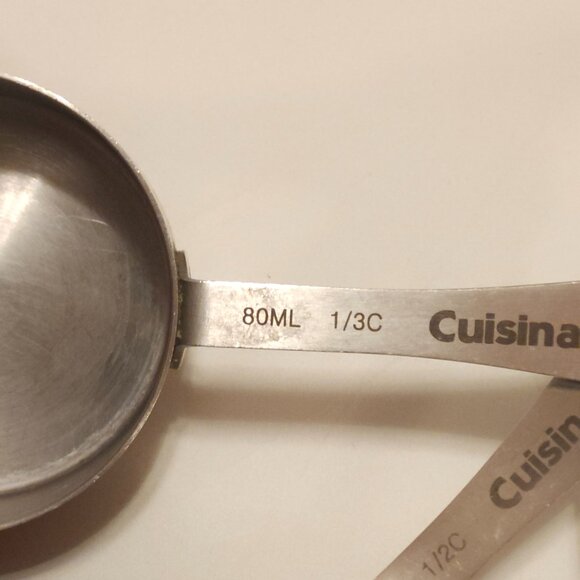 Cuisinart 4-Pieces Stainless Steel Measuring Cup Set - Picture 5 of 7